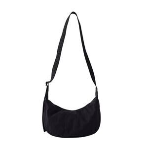 BAGGU Black Crossbody Bag small crescent